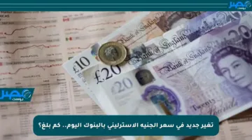 تغير جديد في سعر الجنيه الإسترليني بالبنوك اليوم.. كم بلغ؟